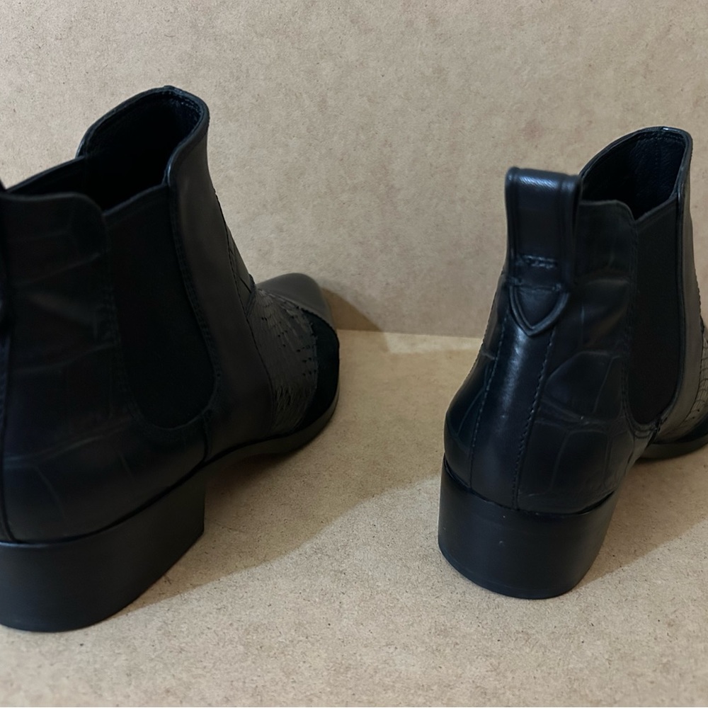 Leather good quality, cute going out boots - Picture 3 of 4